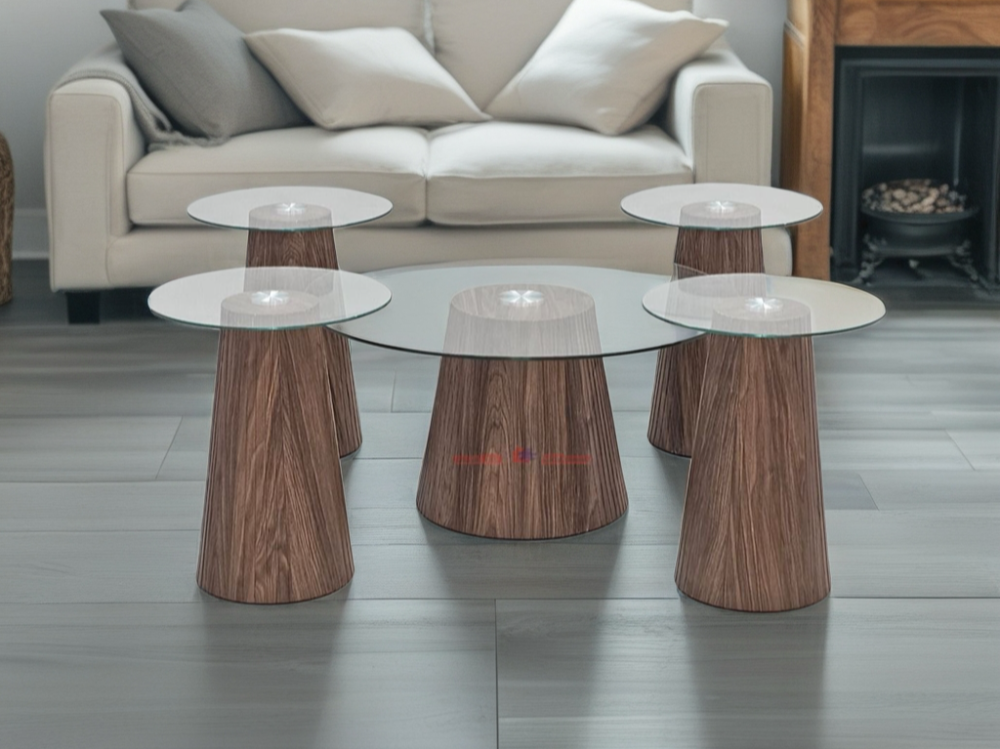 طقم طاولات مجلس 5 قطع